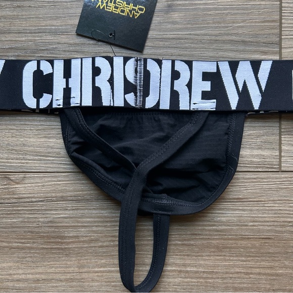 Andrew Christian | Limited Edition Y-Back Thong in Black (Small) - Picture 11 of 12